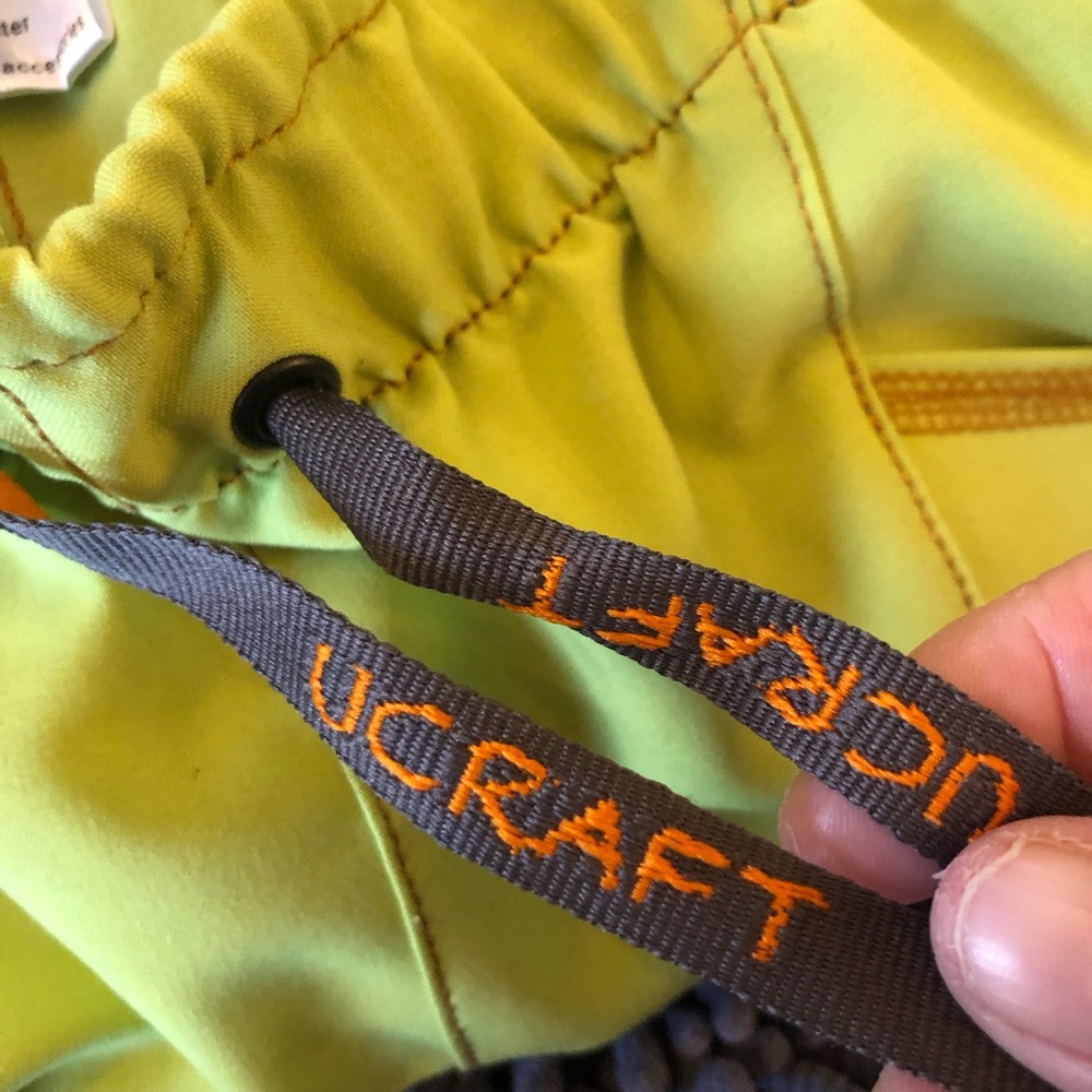 Ucraft Lime Green Climbing Shorts size Small - Picture 7 of 10